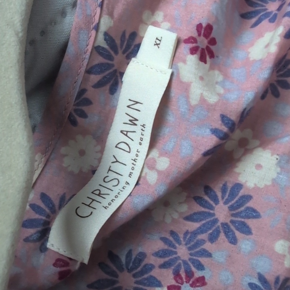 CHRISTY DAWN The Augusta Dress in Wisteria Wildflower Meadow XL - Picture 6 of 6